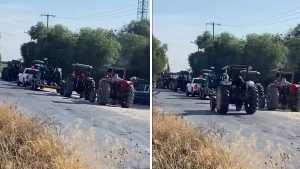 Productores de Guanajuato realizan caravana en tractores hacia la Ciudad de México, no se prevén bloqueos en carreteras del estado.
