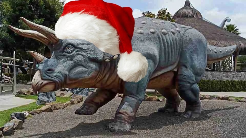 Los dinosaurios pasarán una increíble Navidad