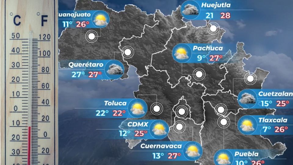 Se esperan bajas temperaturas y frío al amanecer; consulta el pronóstico para este jueves
