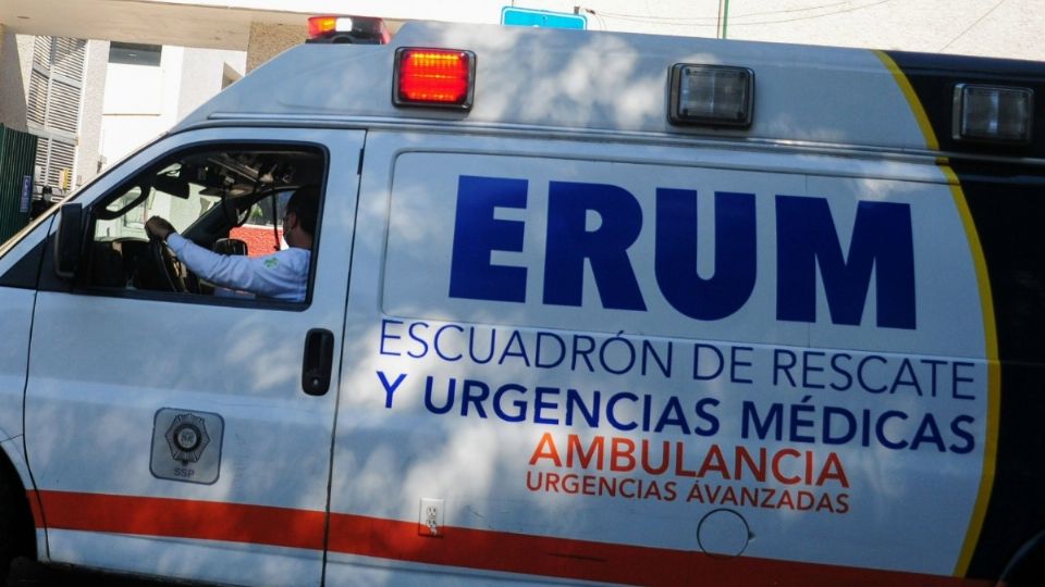 El accidente ocurrió sobre José María Izazaga, casi esquina con 20 de Noviembre