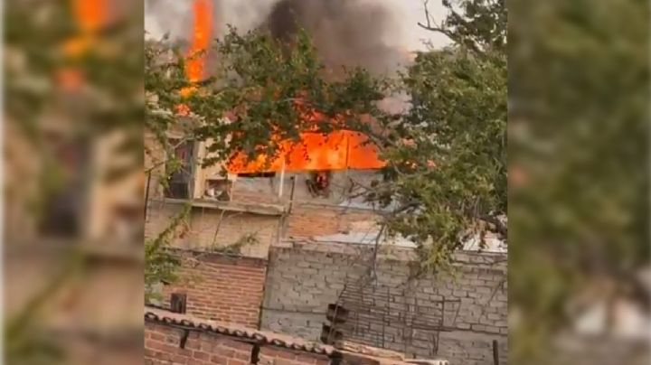 Intenso incendio en El Salto, Jalisco, moviliza a cuerpos de emergencia