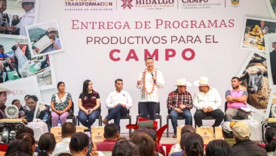 Con inversión de 11.6 millones de pesos, productores del campo reciben apoyo en Huejutla