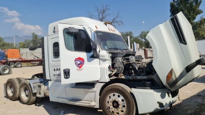 Desmantelan predio vinculado al robo de carga y narcomenudeo en Tepetitlán