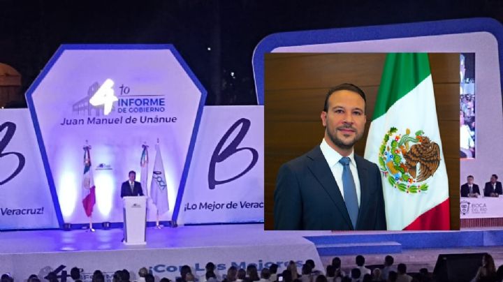 Unánue presenta su cuarto informe en Boca del Río; destaca obras y llegada de 2.5 millones de turistas