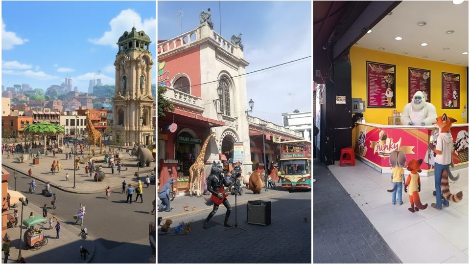 Pachuca fue transportada al mundo de Zootopia