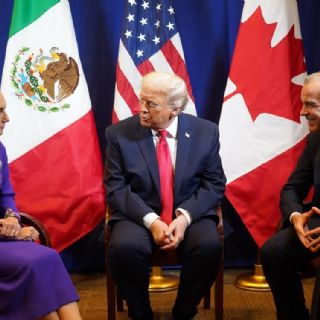 Así fue la reunión de Sheinbaum, Trump y Carney tras el sorteo del Mundial 2026