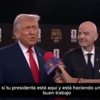 "Tu presidenta está haciendo muy buen trabajo", Trump elogia a Sheinbaum