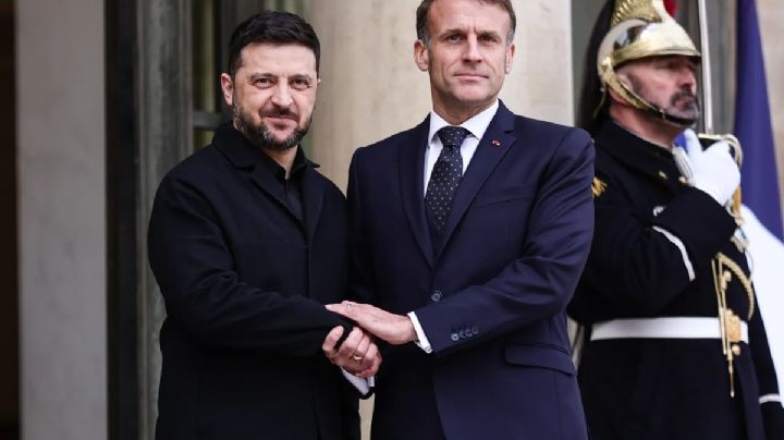Macron advierte a Zelenskiy sobre supuesta traición de Trump con respecto a su plan de paz