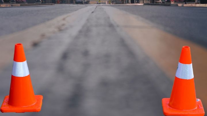 Cierre en calles del Centro Histórico de Pachuca por obras; toma rutas alternas