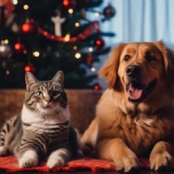 Cómo proteger a tu perro o gato durante las fiestas decembrinas: guía para evitar los riesgos más comunes