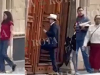 Sheinbaum se reúne con Luisa Alcalde, López Beltrán y Rosa Icela en Palacio Nacional