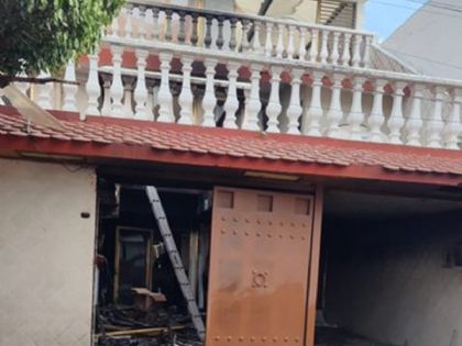 Explosión por gas deja dos heridos en Lindavista