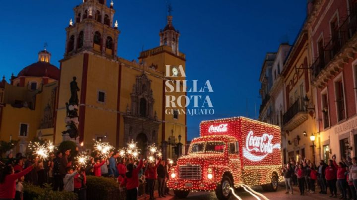 Caravana Coca Cola: esta será la ruta oficial en Guanajuato capital