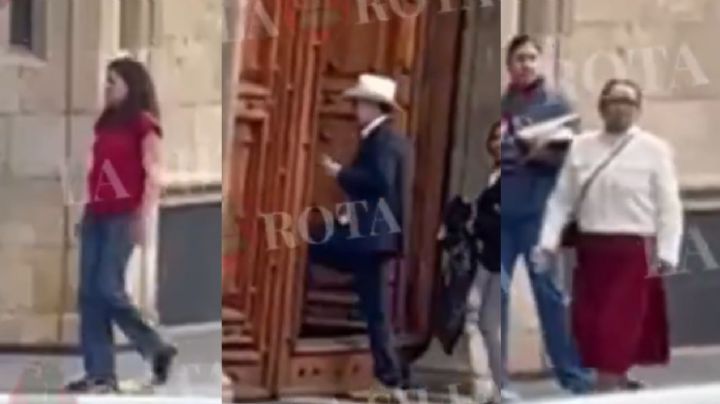 Sheinbaum se reúne con Luisa Alcalde, Alfonso Durazo, Andy López Beltrán y Rosa Icela en Palacio Nacional