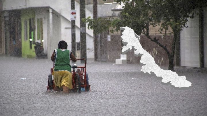 Frente frío Veracruz: en estos 10 municipios será la lluvia más fuerte desde el 10 de diciembre