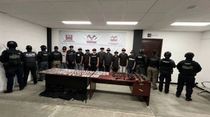 Detienen a 12 del CJNG en Chiapas; en Sinaloa desmantelan laboratorio