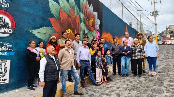 Más de 35 murales rescatan espacios públicos en Tulancingo con el proyecto “Aldama Vive”