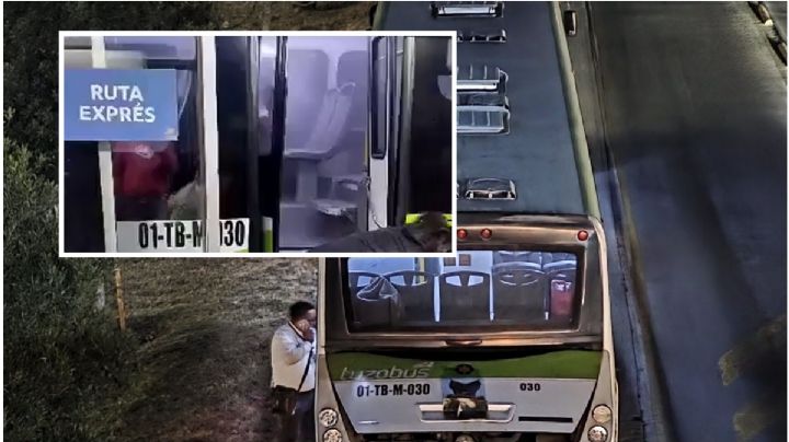 Desalojan a pasajeros del Tuzobús por presunto incendio; esto se sabe | VIDEO