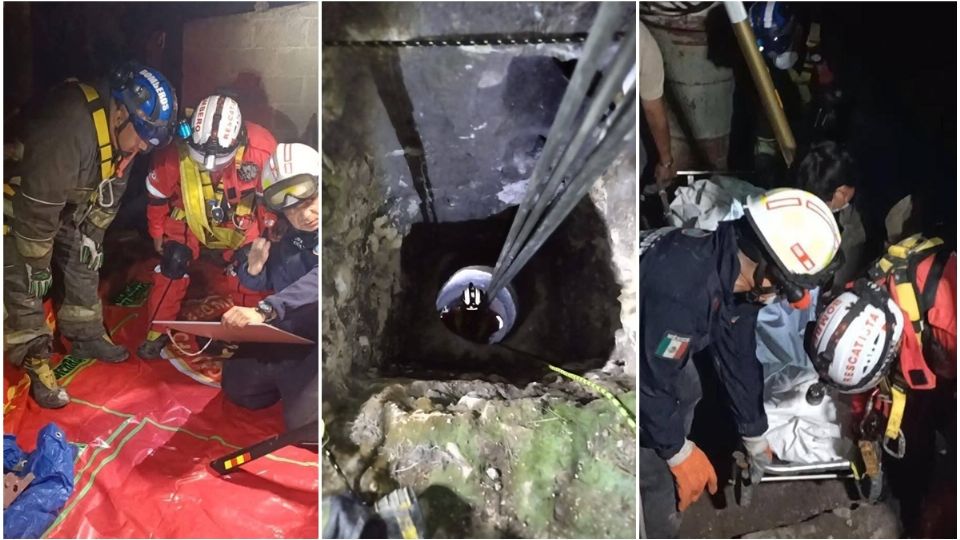 El rescate del cuerpo si bien fue complicado y arduo, al final tuvo resultados