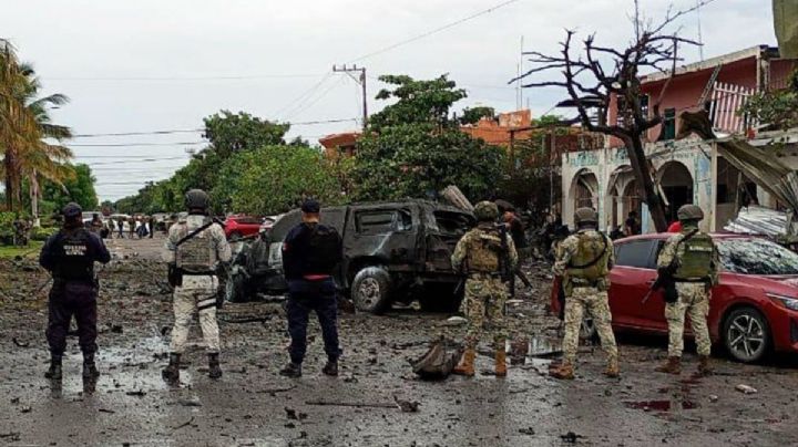 "La Fiscalía lo tiene que explicar": Sheinbaum sobre el coche-bomba en Coahuayana