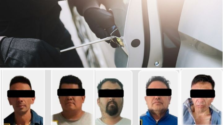 Robo de vehículos: 5 detenidos por este delito en Pachuca, Atitalaquia y Zempoala
