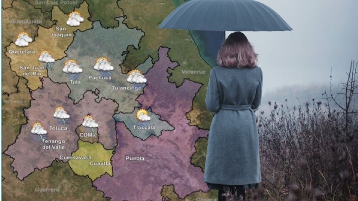 Lluvias aisladas en estos municipios de Hidalgo; así el clima este martes 9 de diciembre