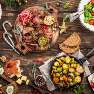 Foto descriptiva de: Guía para no engordar con la comida de las fiestas: tips para Navidad
