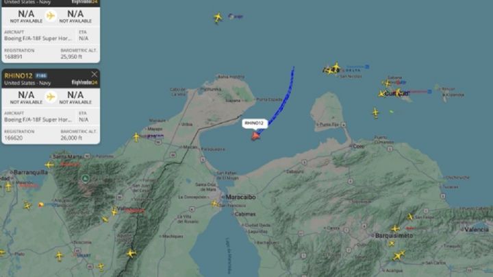 EU despliega aviones de guerra sobre el Golfo de Venezuela en medio de presión a Maduro