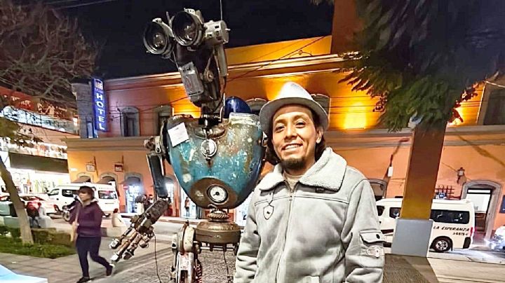 José Ramírez, el artista que transforma la chatarra en esculturas únicas