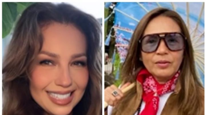 Yolanda Andrade reaparece al lado de Thalía; ¿Cómo está de salud? | VIDEO