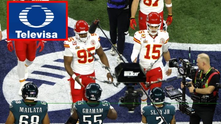 Revelan el rating del Super Bowl en Televisa; fue menos que en 2024