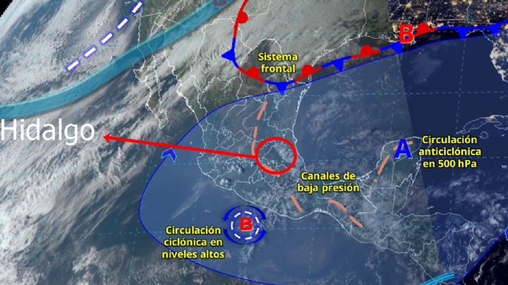 Este martes 11 de febrero habrá lluvias en Hidalgo; así el pronóstico del clima