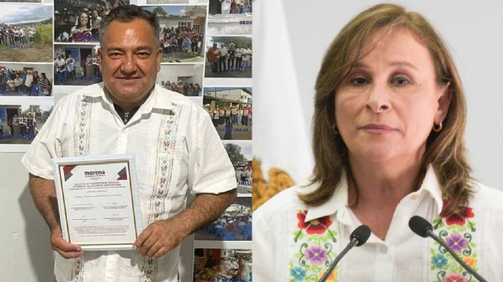 Rocío Nahle habla del plagio de Vicente Domínguez, aspirante a la alcaldía de Cotaxtla por Morena