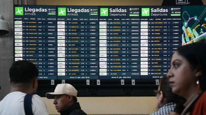 AICM aumentará temporalmente a 44 vuelos por hora