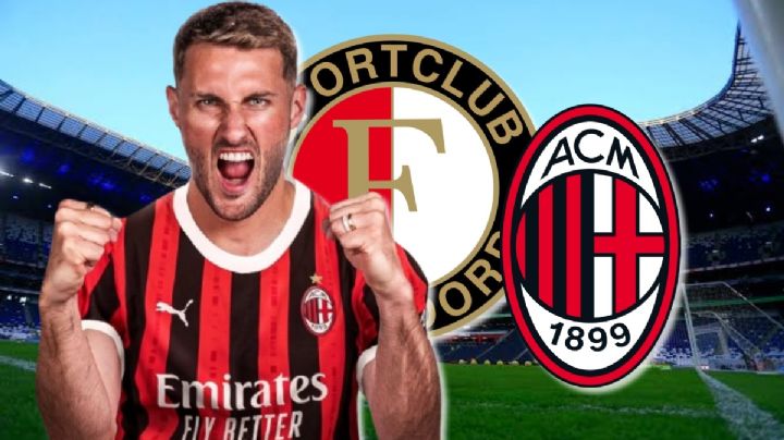 Santiago Giménez visita al Feyenoord con el Milan; esta fue la reacción de la afición