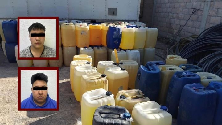 Aseguran drogas y huachicol en Tlaxcoapan; 2 detenidos