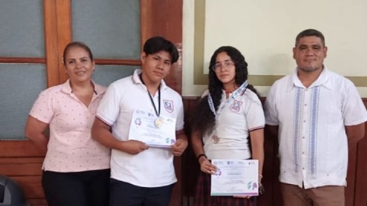 Kate, Jared y Carlos, alumnos de Veracruz buscan apoyo para representar a México en Ecuador