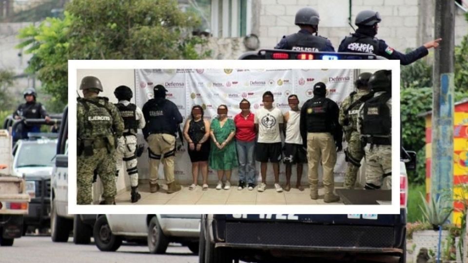 Cateo en Boca del Río deja 3 mujeres y dos hombres detenidos