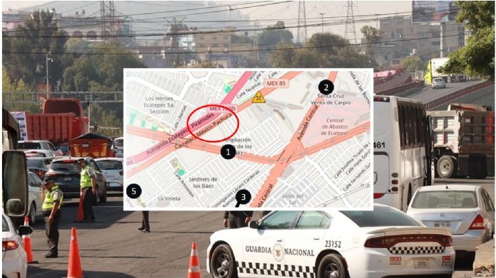 Bloqueo México-Pachuca: estas son las rutas alternas oficiales que puedes tomar para evitar el tráfico