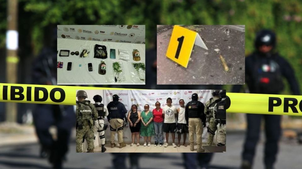 Cateos en 14 municipios de Veracruz dejan 16 personas detenidas con armas y drogas aseguradas