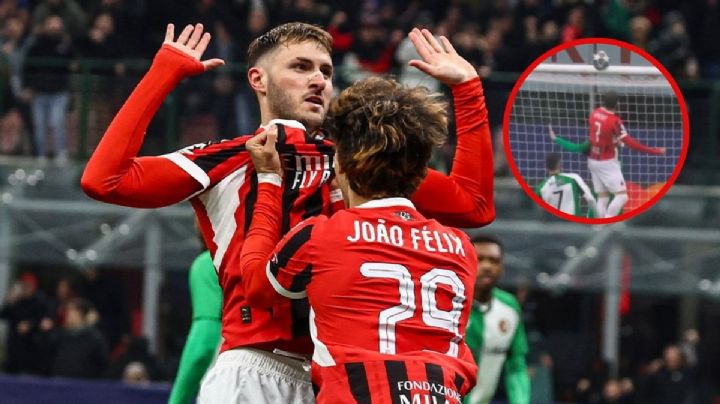 Santi Giménez marca golazo en Champions, pero Milan queda eliminado ante Feyenoord