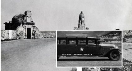 Así eran los autobuses para viajar de Pachuca a la Ciudad de México hace 100 años