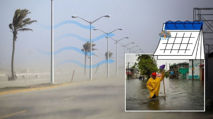 Norte de 110 km/h y lluvias en Veracruz por frente frío 28: cuánto durará