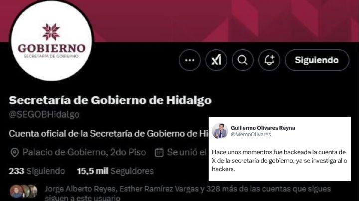 Hackean cuenta de la Secretaría de Gobierno de Hidalgo