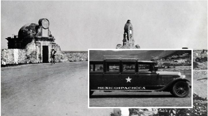 Así eran los autobuses para viajar de Pachuca a la Ciudad de México hace 100 años