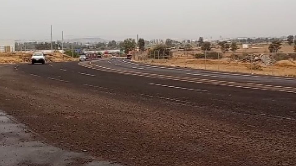 La llovizna de ayer en Caleras de Amexhe, en Apaseo el Grande.