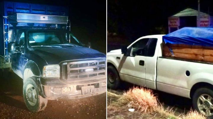 En operativo, aseguran camionetas huachicoleras en estos municipios