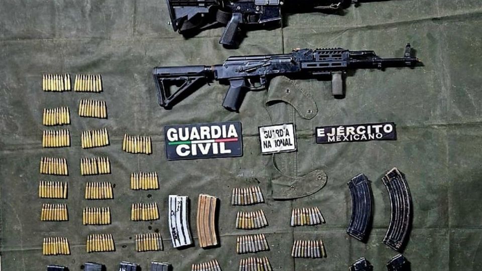 ¿Cuantas armas de fuego se incautaron este miércoles?