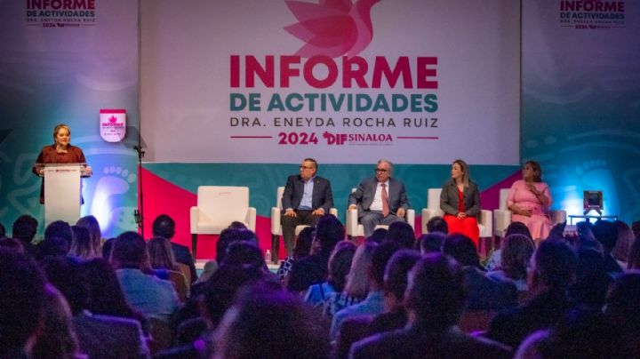 DIF Sinaloa presenta informe de actividades 2024