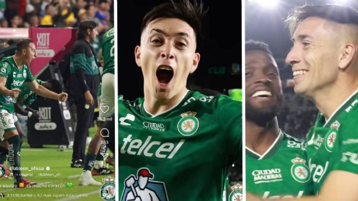 Mucho corazón: así festejan los jugadores del León